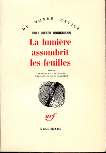 1971_Brinkmann_KWM_Cover Gallimard