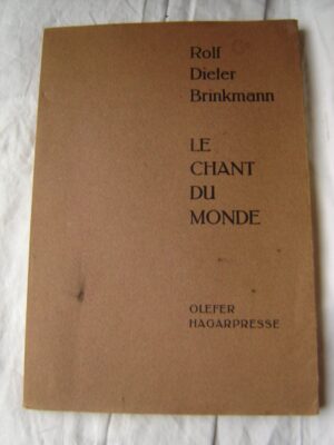 Le chant du monde