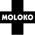 Logo des Musiklabels und Verlags Moloko plus